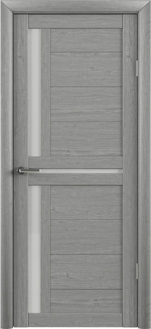 Межкомнатная дверь EcoTex Т-5 Ясень дымчатый со стеклом 