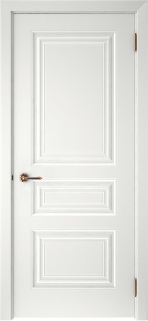 Межкомнатная дверь эмаль Смальта 44 Белая 