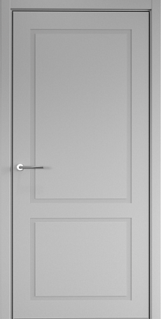 Межкомнатная дверь эмаль НеоКлассика 2 Серый