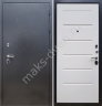 Входная дверь Рекс-5 а Серебро 39 Силк Сноу