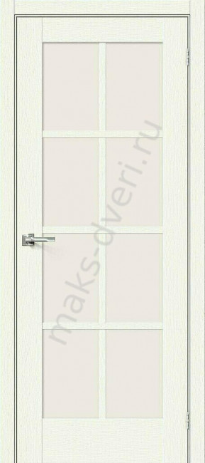 Межкомнатная дверь Эко Шпон Прима-11.1 White Wood
