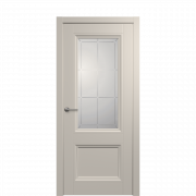 Межкомнатная дверь Эко Шпон Анастасия 2 со стеклом Межкомнатная дверь Эко Шпон Анастасия 2 со стеклом