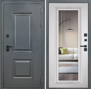Входная дверь Термо Арктика с зеркалом Входная дверь Термо Арктика с зеркалом