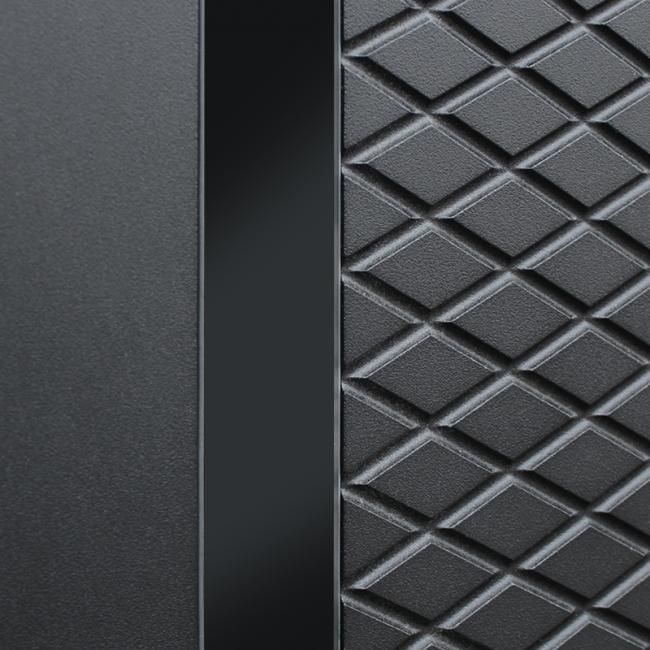 Входная дверь Ньюкасл с зеркалом