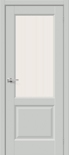Межкомнатная дверь из ПЭТ Неоклассик 33 Grey Silk