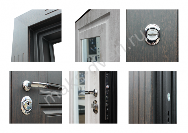 Входная дверь Гермес Элит зеркало