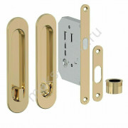 Для раздвижных дверей Замок Купе Bravo SL-2 G Золото