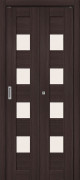 Дверь складная Эко Шпон Браво-23 Wenge Melinga Дверь складная Эко Шпон Браво-23 Wenge Melinga