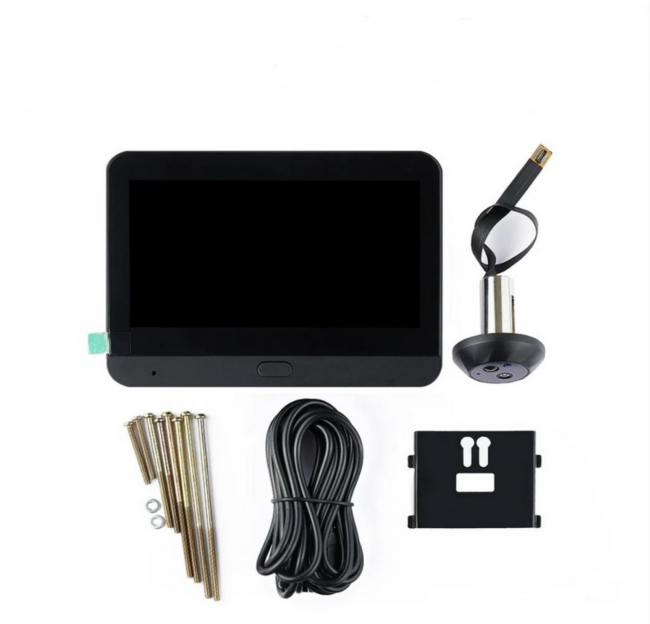 Видеоглазок wi-fi ED-300PD Black