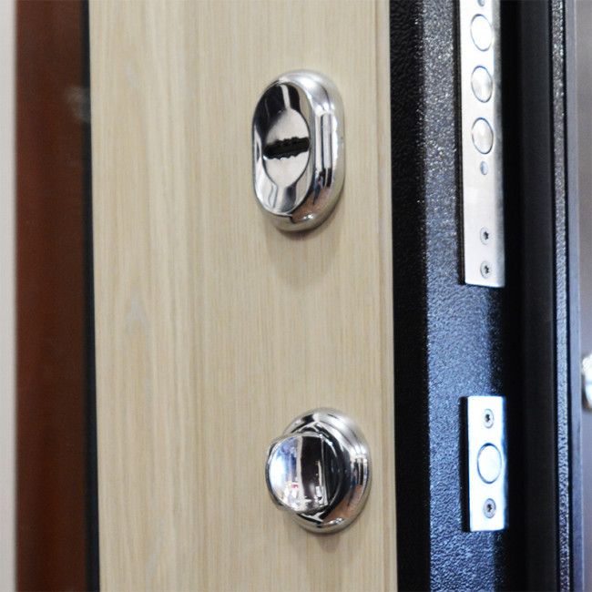 Входная дверь Викинг Беленый Дуб