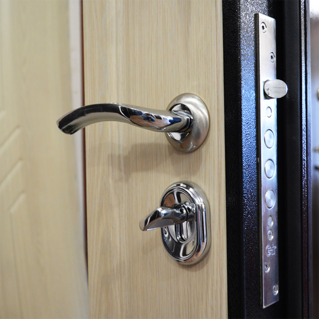 Входная дверь Викинг Беленый Дуб