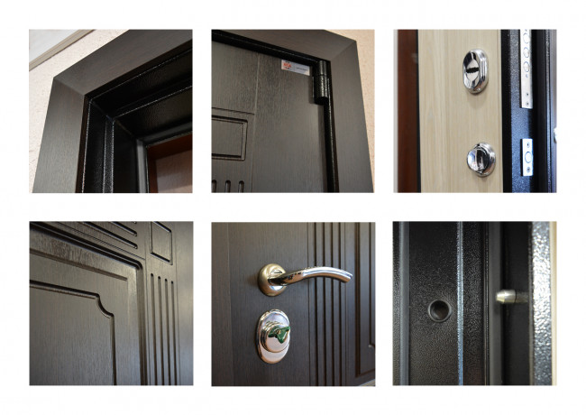 Входная дверь Викинг Беленый Дуб