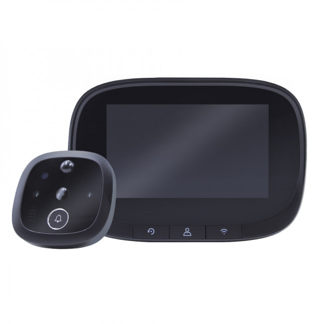 Видеоглазок wi-fi Look VISION Black