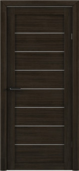 Межкомнатная дверь Эко Шпон Сеул Темный кипарис со стеклом Межкомнатная дверь Эко Шпон Сеул Темный кипарис со стеклом