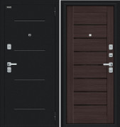 Входная дверь Bravo R Техно Wenge Melinga Входная дверь Bravo R Техно Wenge Melinga