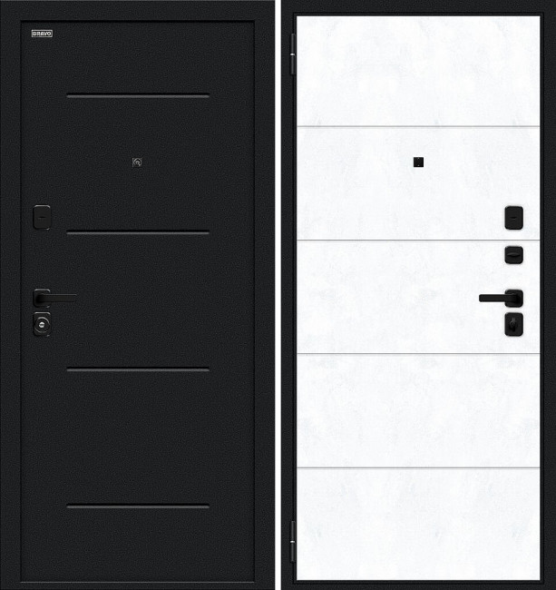 Входная дверь Bravo R Граффити-1 Snow Art Инсайд Входная дверь Bravo R Граффити-1 Snow Art Инсайд