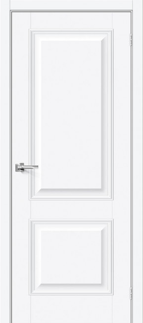 Межкомнатная дверь из ПЭТ Классик 12 White Silk