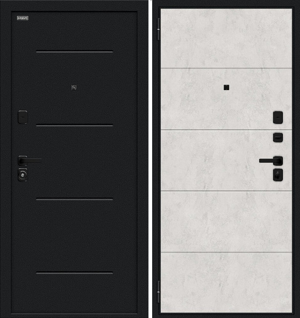 Входная дверь Bravo R Граффити-1 Look Art Инсайд