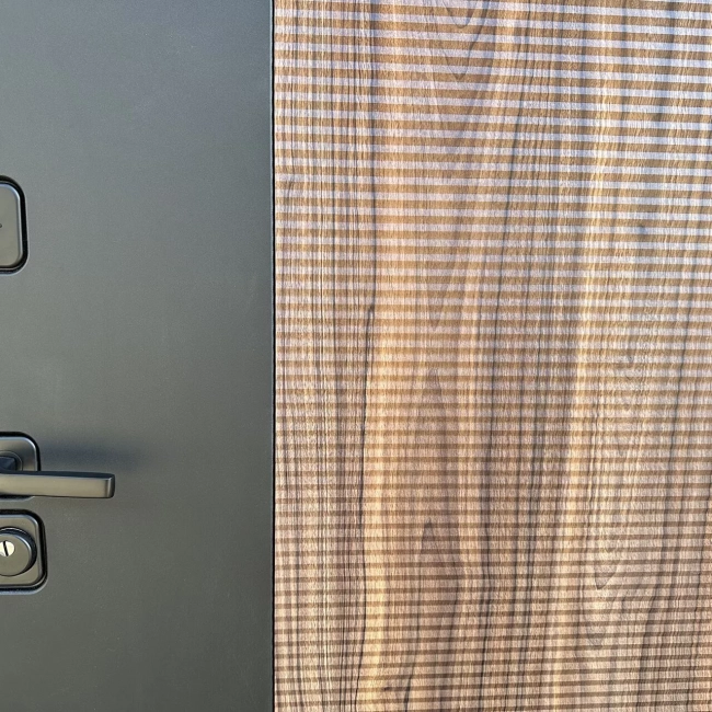 Входная дверь Дуэт 3К Силк сноу