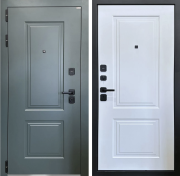 Входная дверь Берген Белый матовый