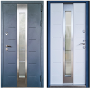 Входная дверь Термо Тундра RAL 7024 Входная дверь Термо Тундра RAL 7024