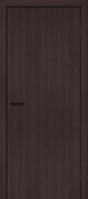 Межкомнатная дверь Эко Шпон Браво-0 Wenge Melinga Межкомнатная дверь Эко Шпон Браво-0 Wenge Melinga