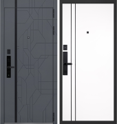 Входная дверь Forest с биометрическим замком  R06