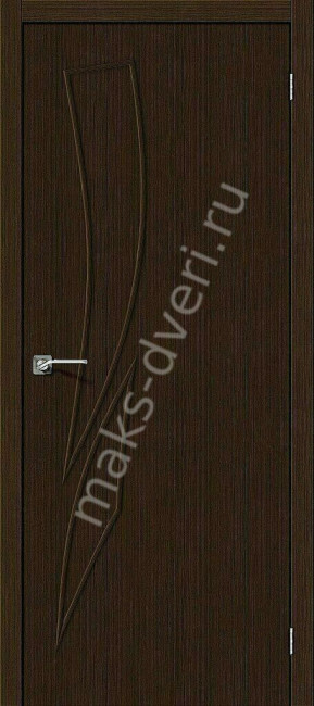 Межкомнатная дверь финиш флекс Мастер-9 Wenge 3D