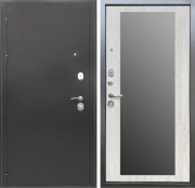 Входная дверь Рим Сосна белая с зеркалом Входная дверь Рим Сосна белая с зеркалом