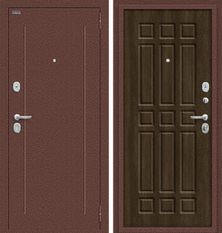 Входная дверь Bravo R Любо Dark Barnwood