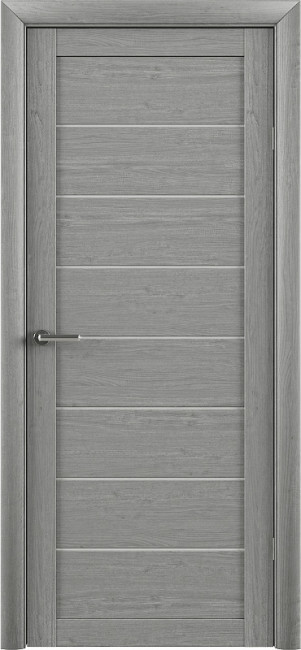 Межкомнатная дверь EcoTex Т-1 Ясень дымчатый со стеклом 