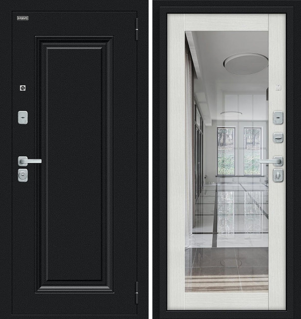 Входная дверь Bravo R Флэш Bianco Melinga