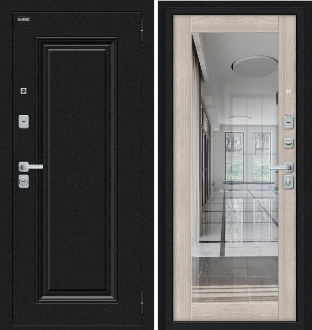 Входная дверь Bravo R Флэш Cappuccino Melinga
