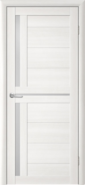 Межкомнатная дверь EcoTex Т-5 Лиственница белая со стеклом 