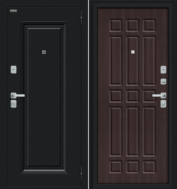 Входная дверь Bravo R Мило Wenge Melinga