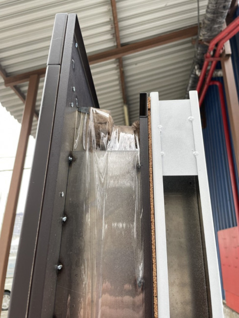 Входная дверь Термо Лацио Эмаль RAL 8019