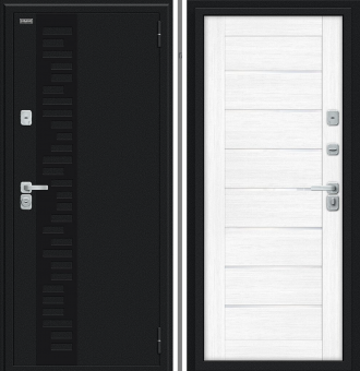 Входная дверь Термо Техно Декор 2 White Silk