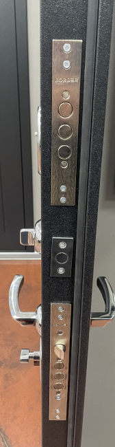 Входная дверь Bravo R Пик Dark Barnwood