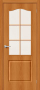 Межкомнатная дверь финиш флекс 32С Л-22 Миланский Орех со стеклом Межкомнатная дверь финиш флекс 32С Л-22 Миланский Орех со стеклом