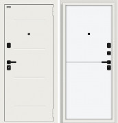 Входная дверь Bravo R Аура White Silk Входная дверь Bravo R Аура White Silk