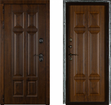 Входная дверь Термо Урал Лайт Грецкий орех Входная дверь Термо Урал Лайт Грецкий орех