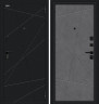 Входная дверь Bravo R Граффити-5 Black Slate Art 