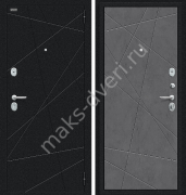 Входная дверь Bravo R Граффити-5 Slate Art Входная дверь Bravo R Граффити-5 Slate Art