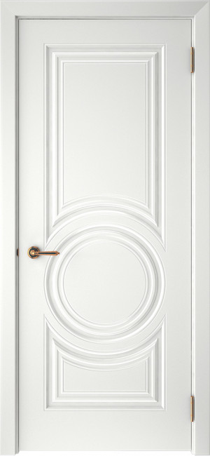 Межкомнатная дверь эмаль Смальта 45 Белая 