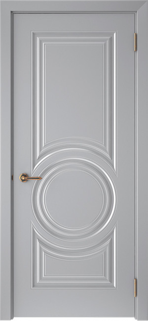 Межкомнатная дверь эмаль Смальта 45 Серый