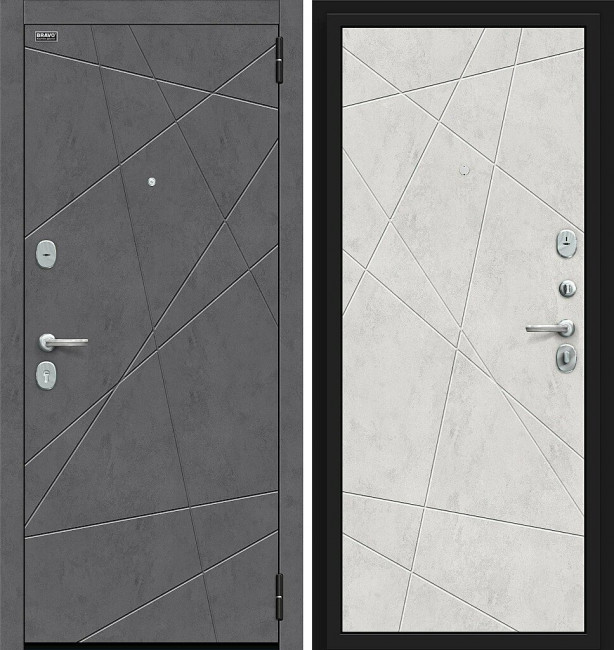 Входная дверь Bravo R Граффити-5.5 Kale Look Art 