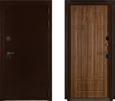 Входная дверь Термо Урал Орех кантри Входная дверь Термо Урал Орех кантри