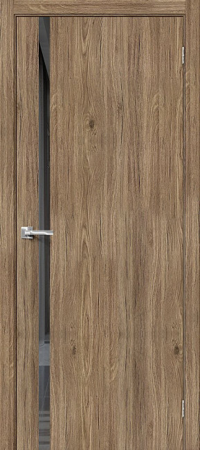 Межкомнатная дверь Эко Шпон Браво-1.55 Original Oak