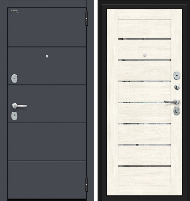 Входная дверь Bravo R Прайм Nordic Oak