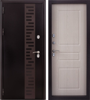 Входная дверь Термо Урал Декор Беленый дуб Входная дверь Термо Урал Декор Беленый дуб